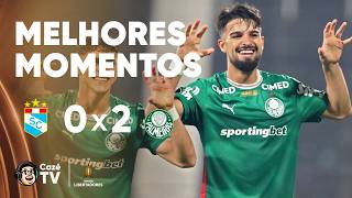 MELHORES MOMENTOS: SPORTING CRISTAL 0 X 2 PALMEIRAS | CONMEBOL LIBERTADORES 2026 | FASE DE GRUPOS
