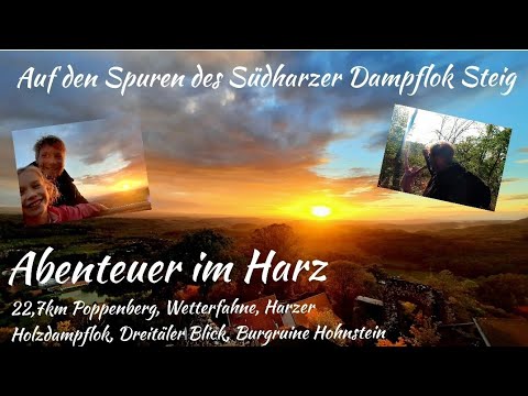 Wandern mit Kind| Auf den Spuren des Südharzer Dampflok Steig| 5 Stempel der Harzer Wandernadel