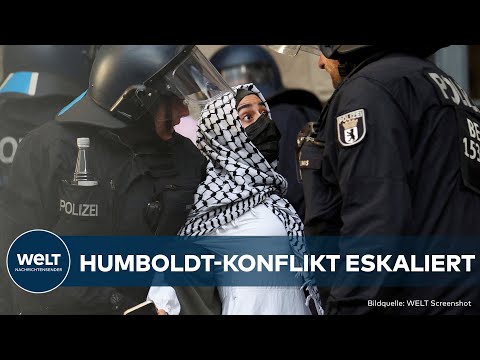 BERLIN: Humboldt-Universitätskonflikt eskaliert! Journalist bei Polizeieinsatz verletzt