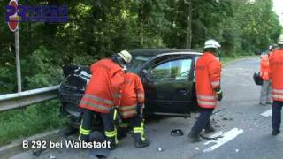 preview picture of video '20.06.2010 - Waibstadt - Schon wieder tödlicher Unfall auf der B 292'