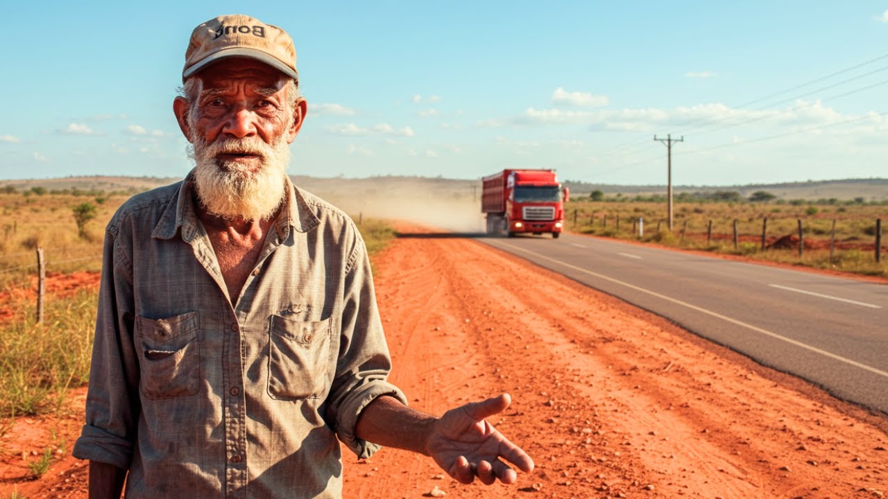 Dei carona pra um velhinho perdido na estrada… e o que ele me contou mudou minha vida