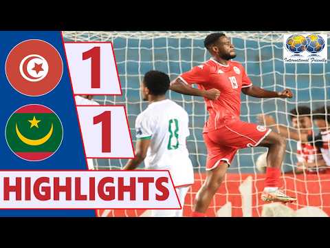 Tunisia 1-1 Mauritania 
