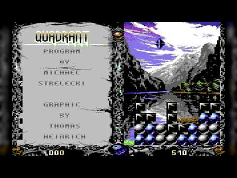 The Best of Retro VGM #1515 - Quadrant (Commodore 64) - Opening Credits