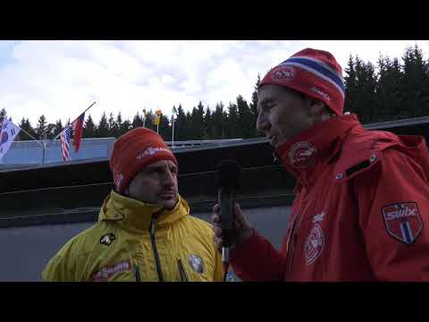 Georg Hackl talking about Altenberg track and Luge fovorites