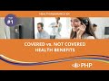 1 Covered Vs Not Covered Health Benefits