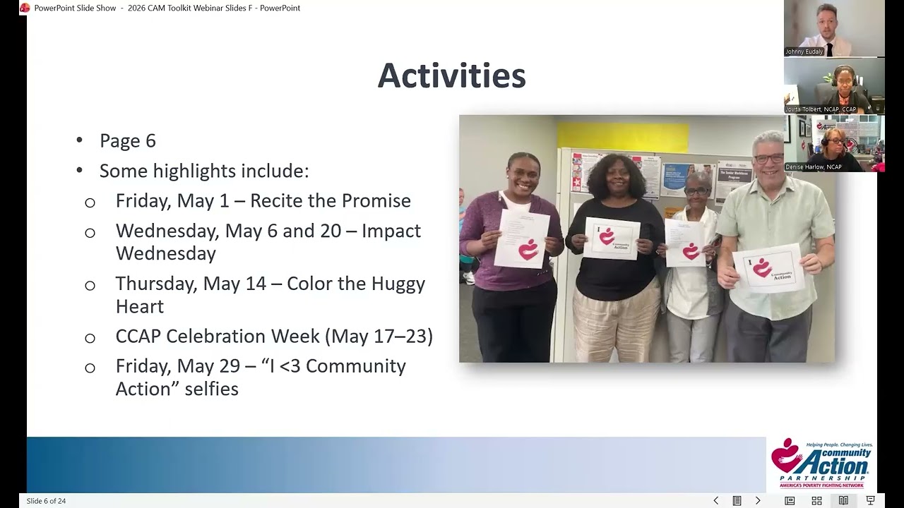 2026 Community Action Month Toolkit Overview
