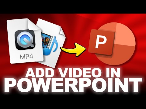 How to Insert Video in PowerPoint Tutorial