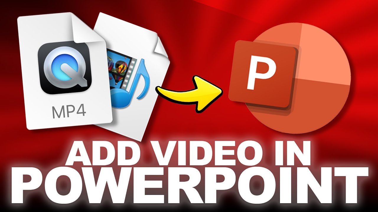 How to Insert Video in PowerPoint Tutorial