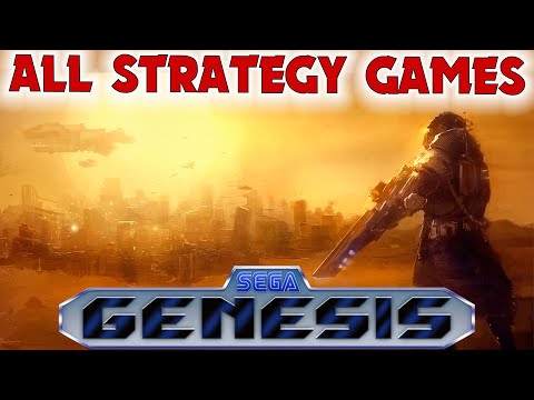 All Strategy Games Sega Genesis / Mega Drive