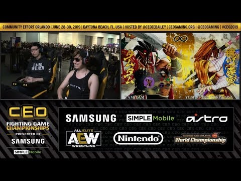 CEO 2019 Samurai Showdown Top 8 - VICTRIX CORY BELL vs AROO