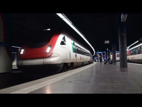 Zug RABDe 500 am Flughafen Zürich-Tilting Train-SBB CFF FFS Intercity-Neigezug ICN
