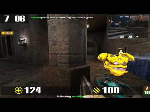 Quake 3 CPMA: CYPHER VS SPART1E ESWC 2008 PART 3