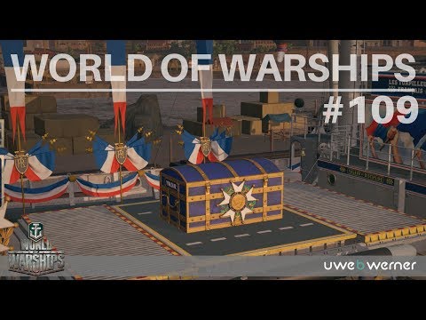 Container Opening French Destroyers #109 World of Warships [Gameplay] [German] [Letsplay]