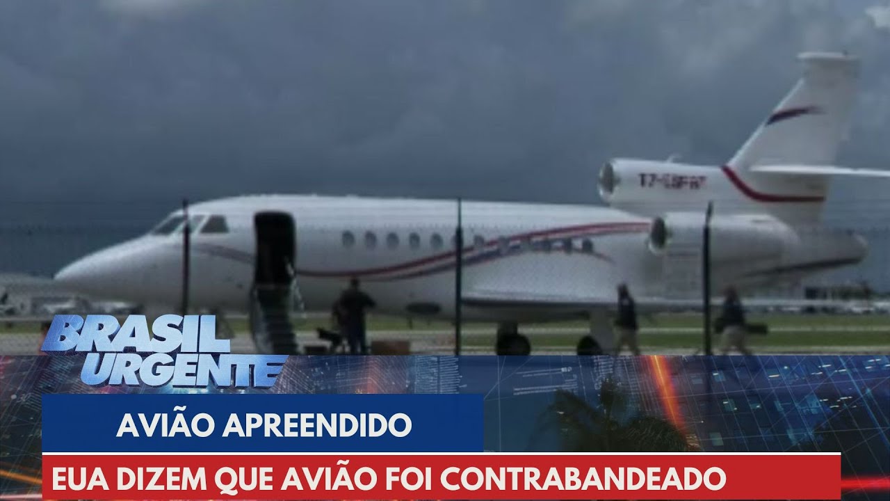 Avião de Nicolás Maduro é apreendido pelos Estados Unidos | Brasil Urgente
