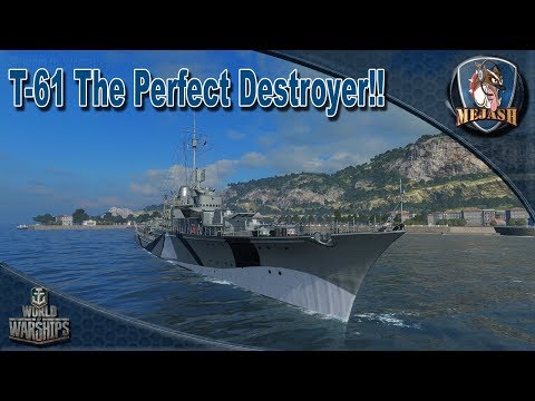 World of Warships: T-61 The Perfect Destroyer! WIP German DD