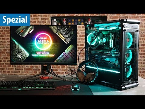 RGB-GAMING-PC - So funktioniert Verkabelung &amp; Einrichtung mit Asus Aura