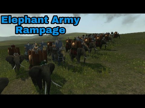 War Elephant Rampage - Total War Rome 2