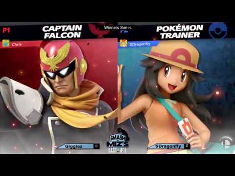 Smash @ Miz's WiFi 8 - Gigglezz (Captain Falcon) vs. SDragonfly (Pokémon Trainer) Winners Semis