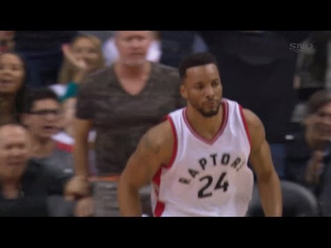 Raptors Highlights: Powell's Two-Handed Slam - May 5, 2017