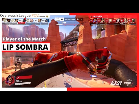 LIP SOMBRA POV | Summer Showdown - Dragons vs Dynasty | OWL Season 2021 Week 12