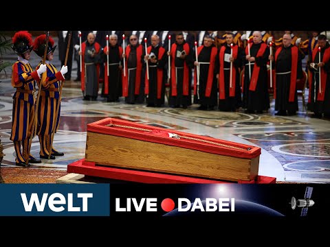 VATIKAN: Aufbahrung in Petersdom! Gläubige nehmen Abschied von Papst Franziskus I WELT LIVE DABEI