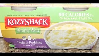 Kozy Shack Simply Well Tapioca Pudding Review