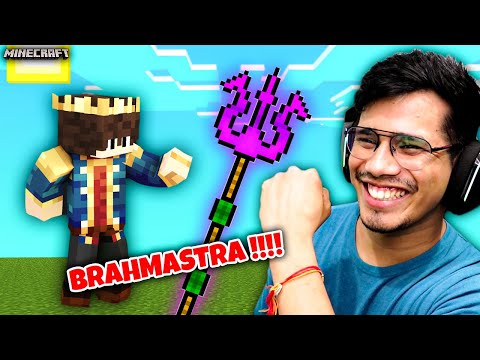 Anshu Bisht - Minecraft, But I Have OP BRAHMASTRA Weapons !!!!
