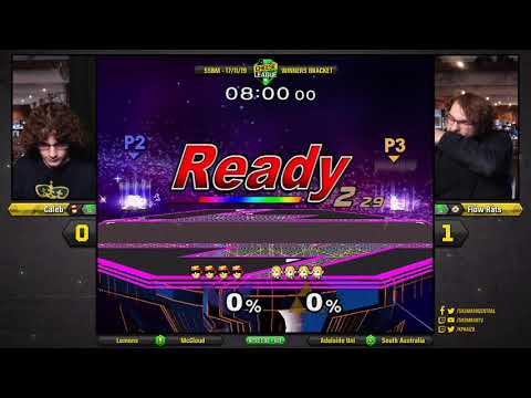 The Cheese League Nov'19 - SSBM - Caleb (C. Falcon) vs Flow Rats (Sheik)