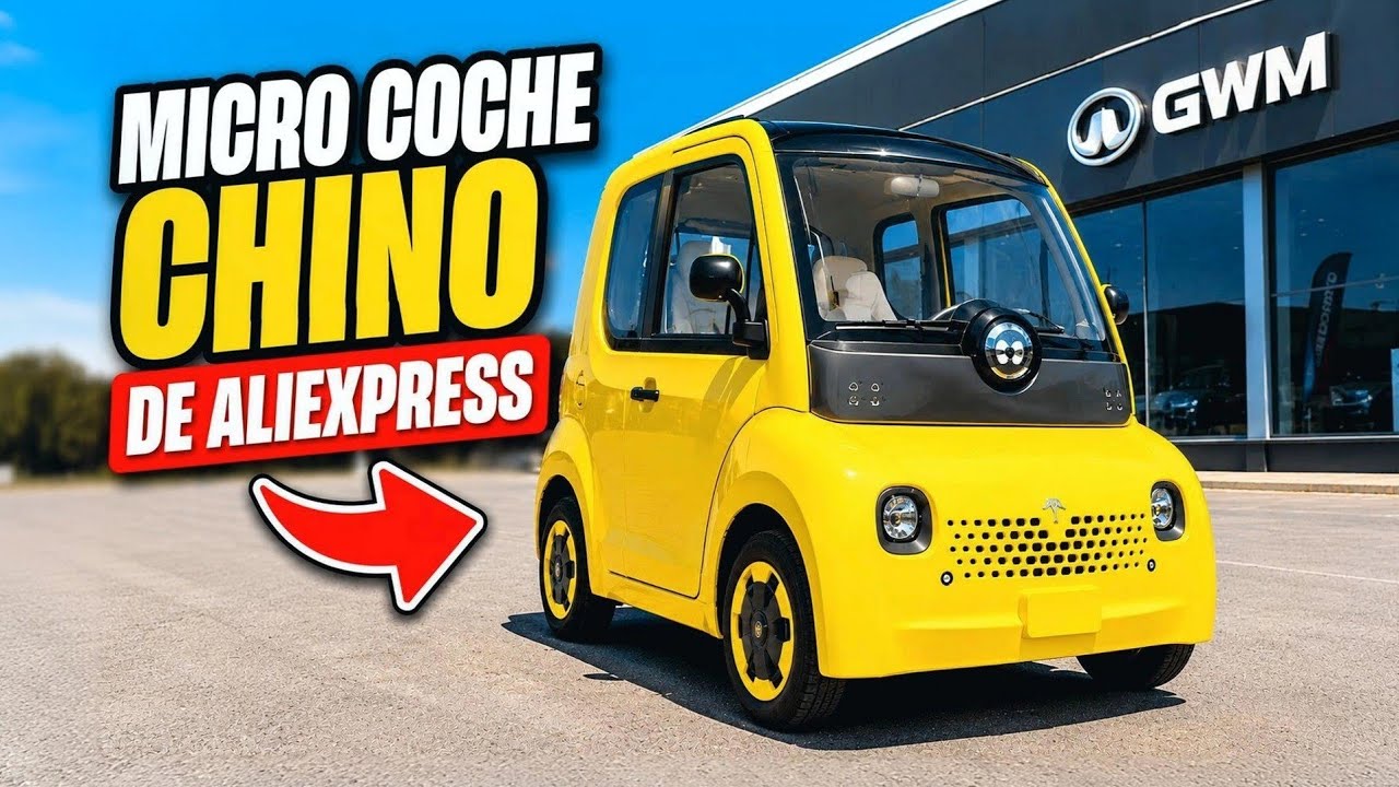 El MICRO COCHE CHINO eléctrico de AliExpress