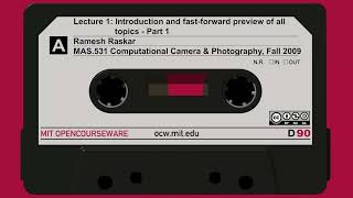Lecture 1: Introduction and fast-forward preview of all topics - Part 1