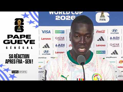 La réaction de PAPE GUEYE après FRANCE - SÉNÉGAL !