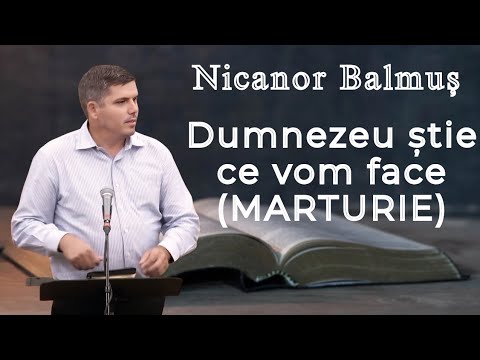 Nicanor Balmuș-❗️ God knows what we will do...(TESTIMONIAL)
