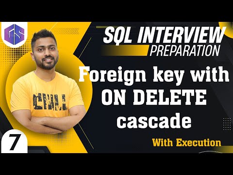 Foreign Key🔑 with On Delete Cascade with Execution