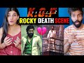 KGF Chapter 2 Climax Scene | Rocky Death Scene 😭 | Rocking Star Yash | Kgf 2 Reaction