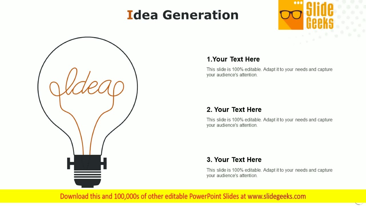 Idea Generation Technology Ppt Powerpoint Presentation Show