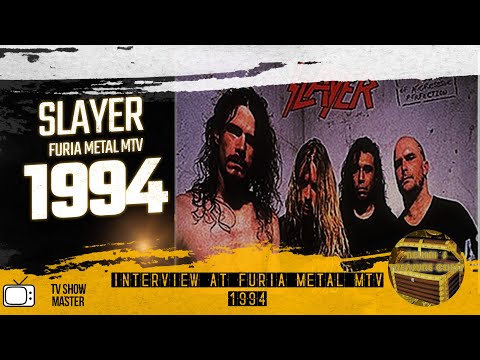SLAYER - FURIA METAL MTV BRAZIL 1994