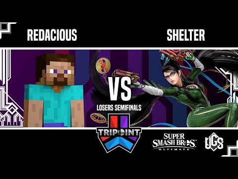 Tripoint Smash 163  -  Losers Semifinals  -  Redacious(Steve) Vs. Shelter(Bayonetta)