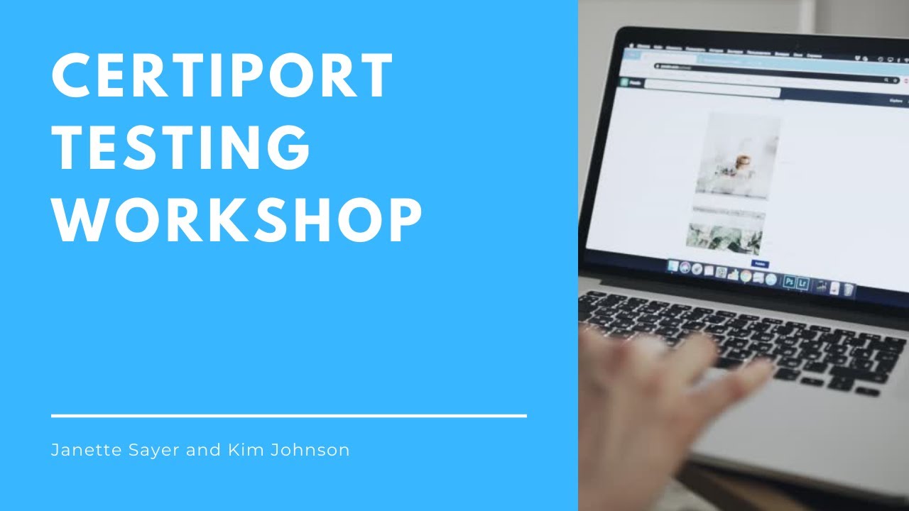 Certiport Testing Workshop