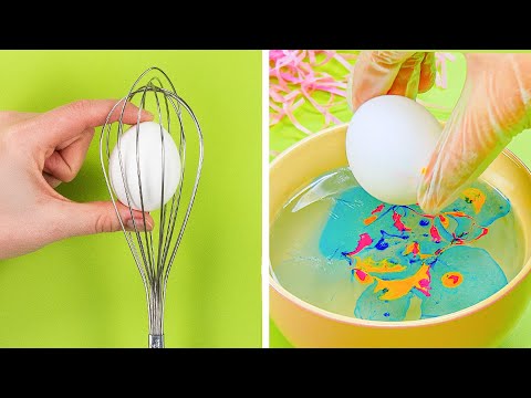 EASY & CREATIVE Tricks For Dyeing Your Easter Eggs!