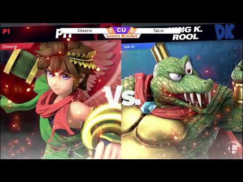 ENwCB - Losers Eighths - Cheerio (Pit) vs. Tak.io (Piranha Plant, King K. Rool) - SSBU