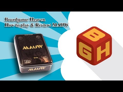 Boardgame Heaven How To Play & Review: MAUW