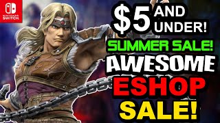$5 And Under! AWESOME Nintendo Switch EShop Sales AVAILABLE NOW! LOWEST PRICES EVER!!! Summer Sale