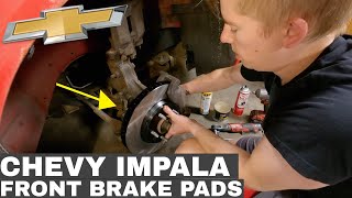 Front Brakes Chevy Impala, Pads and Rotors