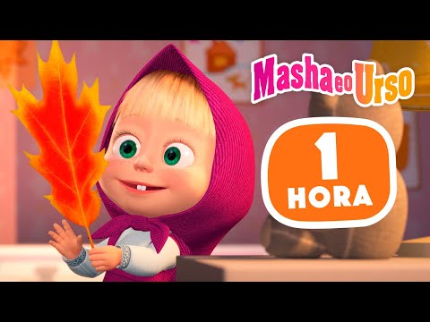 Capa de Masha e o Urso 👱‍♀️🐻 🔮 Eventos misteriosos 😶‍🌫️ Compilação 21 🎬 1 hora de desenhos animados
