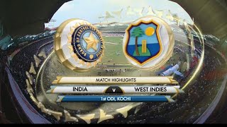 india vs west Indies 2014 1st ODI Highlights