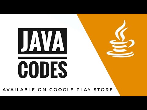 Java Codes Video