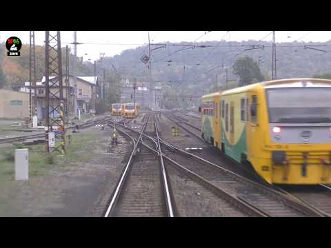 Jízda vlakem R 608 (odklonem po trati 131: Ústí nad Labem - Bílina přes Úpořiny) - 15.10.2019