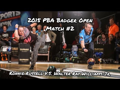 2015 PBA Badger Open Match #2 - Ronnie Russell V.S. Walter Ray Williams Jr.