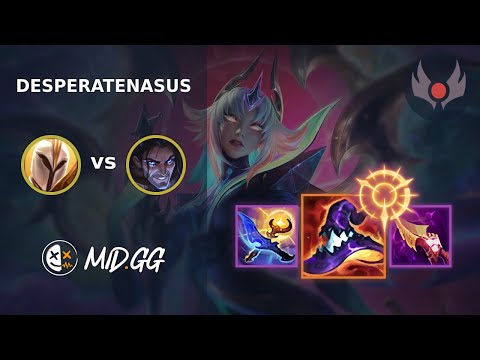 MID.GG: [ DesperateNasus ] Kayle MID vs Sylas | EUNE GRANDMASTER | LOL Season 2025