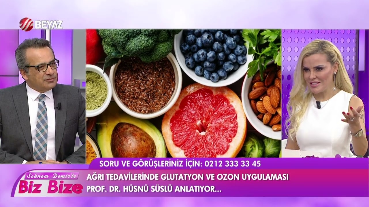 Prof. Dr. Hüsnü Süslü Beyaz Tv Şebnem Demir'le Biz Bize Programında...